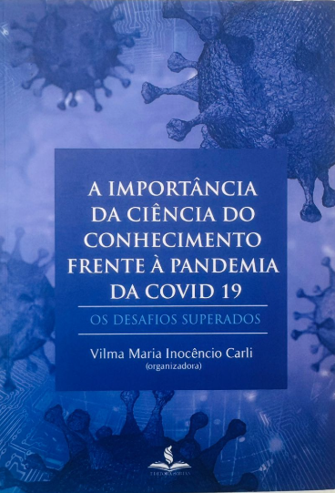Capa do livro A Importância da Ciência do Conhecimento Frente à Pandemia da Covid 19