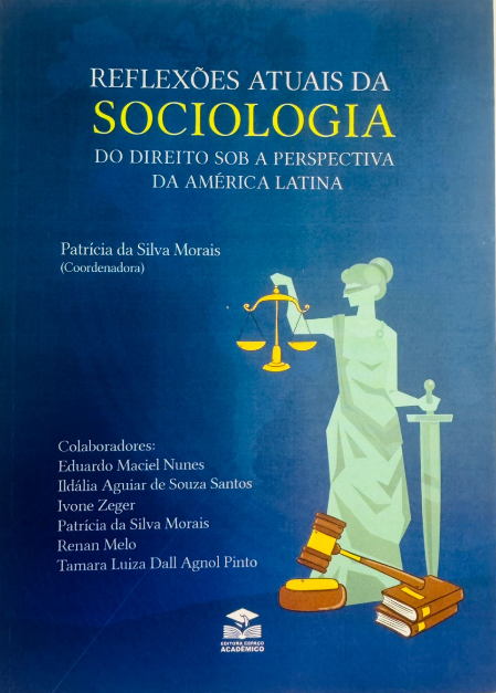 Capa do livro Reflexões Atuais da Sociologia do Direito sob a Perspectiva da América Latina